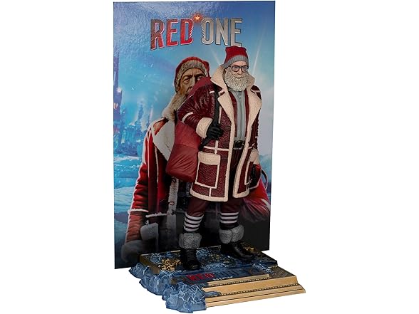 Red One 6in Posed Figure 4pk