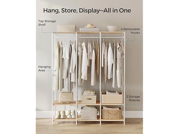 SONGMICS Clothes Rack