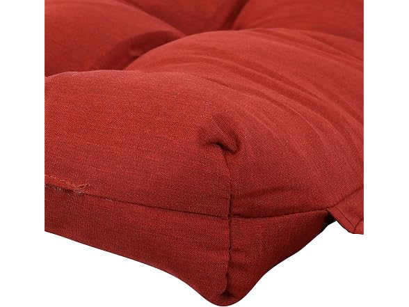 Sunnydaze Decor ZET-027 High Back Cushion Red - Gallery 6