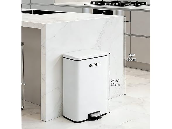 OUTLANE 13.2 Gallon /50 Liter Trash Can with Lid