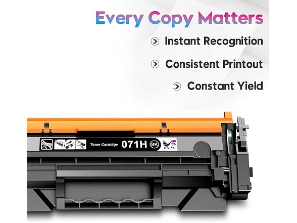 ONLYU Compatible Canon 071H 071 Toner