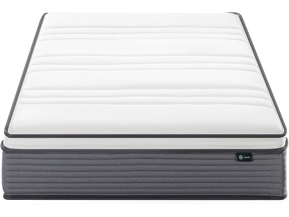 ZINUS 10 Inch True Support Hybrid Twin Mattress