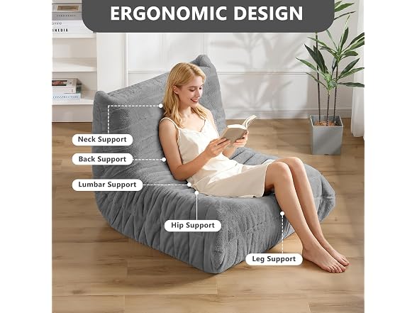 Giant Bean Bag Sofa, Oversized