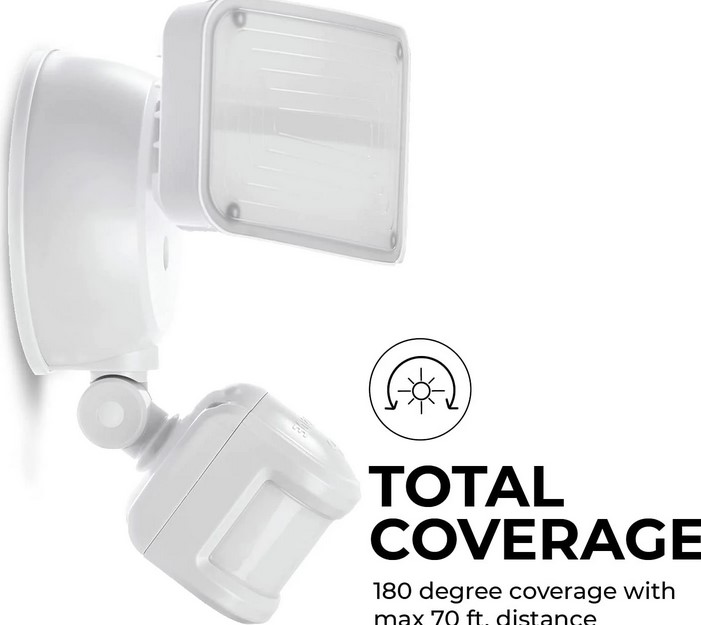 Home Zone Security Twin Head Sensor Light - Gallery 6