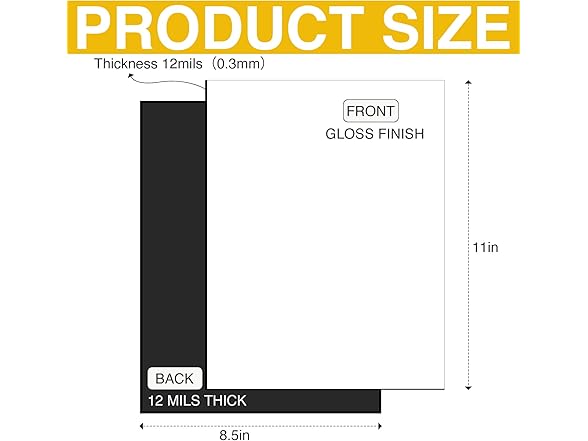 JINGZHAN Printable Magnetic Sheets