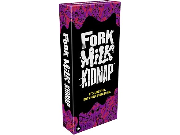 Hasbro Gaming Fork Milk Kidnap Game for Adults