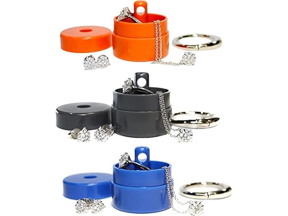 Lion Latch Travel Jewelry Box Case