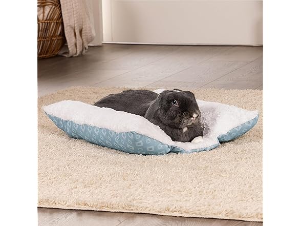 Furhaven Cat Bed - Aqua, Small