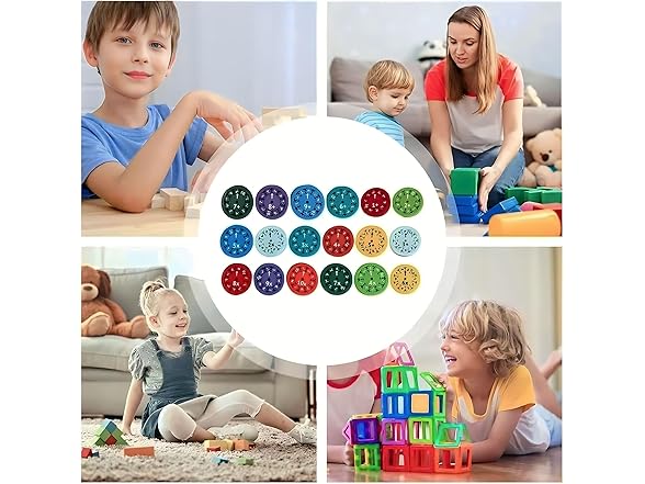 Generic Math Fact Fidget Spinner Set 18