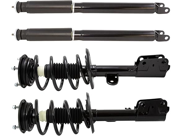 TRQ Front and Rear Complete Strut Assembly