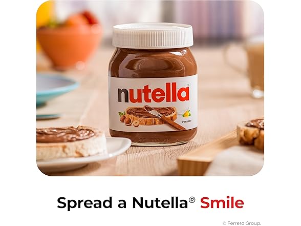 Nutella Hazelnut Spread With Cocoa, 13 Oz Jar