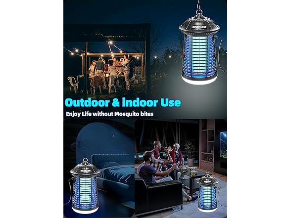 4200V Bug Zapper with LED Light