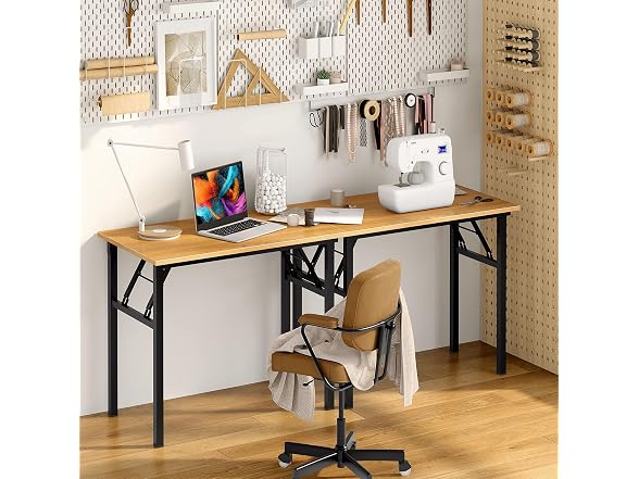 Need Office Computer Desk - 47.2L Folding Laptop Table