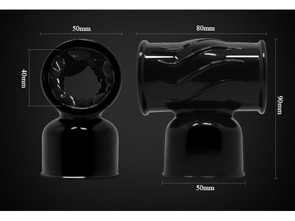Ustbaly 4Pcs Magic Wand Attachment