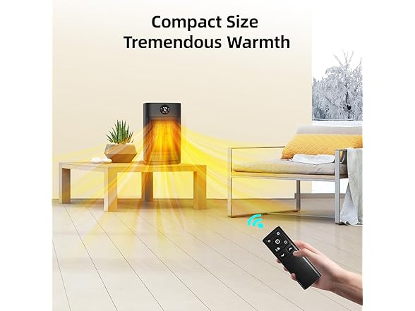 WEWARM 1500W Portable Space Heater