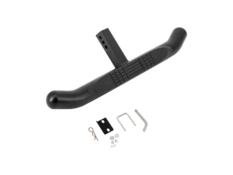 Cobra-Tek CBK-HS-008-BK 36" Round Single Hitch Step (B