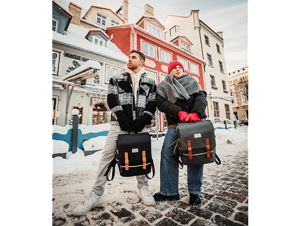 Modoker Vintage Laptop Backpack for Wom