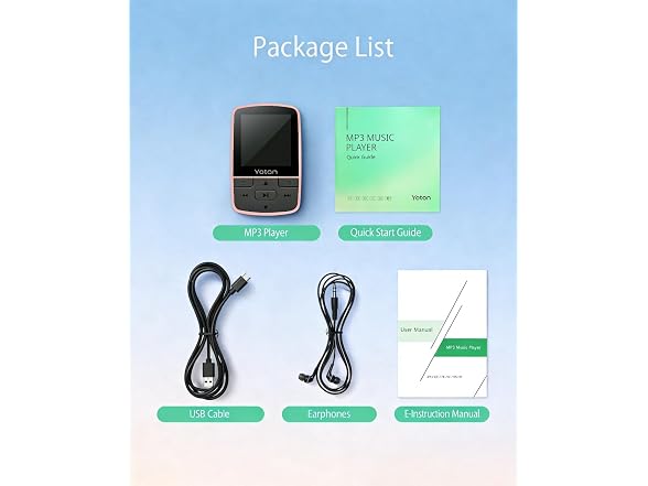 YOTON Bluetooth MP3 Player 64GB