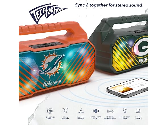 PITTSBURGH STEELERS Boombox Speaker