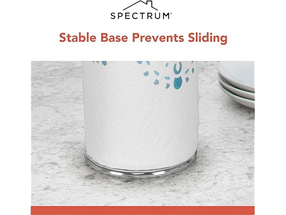 Spectrum Euro Paper Towel Holder Chrome