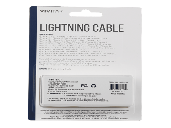 6FT Lightning Cable