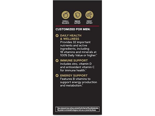GNC Mega Men One Daily Multivitamin 60ct