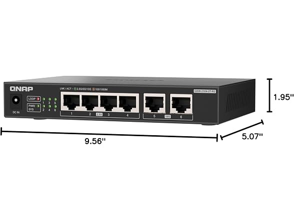 QNAP Switch QSW-2104-2T-R2 | 2X 10GbE
