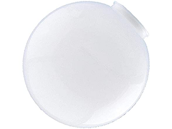 Westinghouse 6-Inch White Polycarbonate Globe - 3-1/4 Inch Fitter Light Cover
