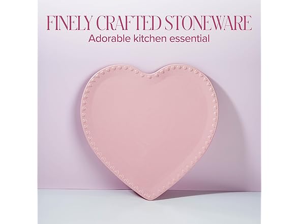 Paris Hilton Heart Cake Plate