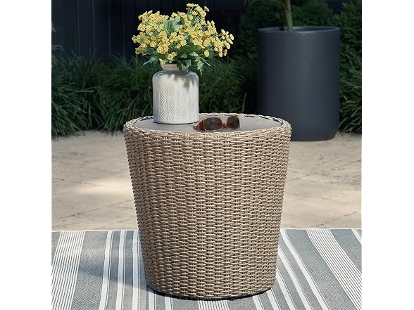 Ashley Danson Outdoor Round End Table