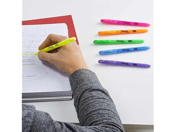 Sharpie Pocket Highlighters, 12 Count
