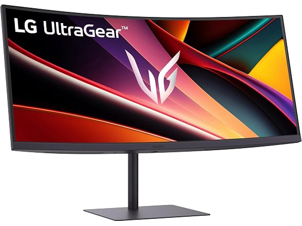 LG 34" UltraGear WQHD Curved Gaming Monitor