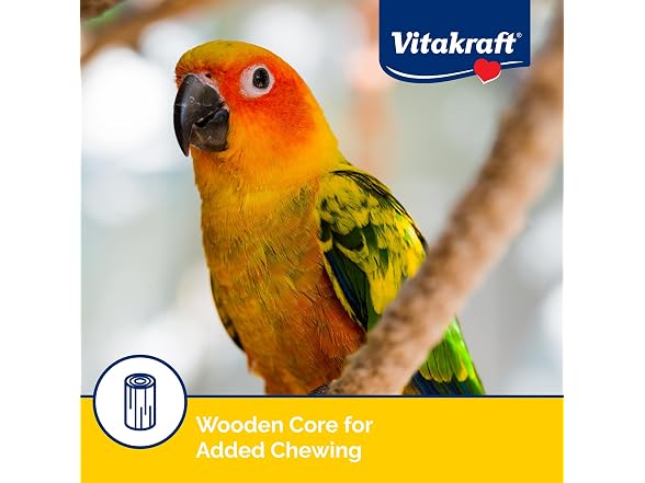 Vitakraft Crunch Sticks Conure Treat Apricot and Cherry Flavor