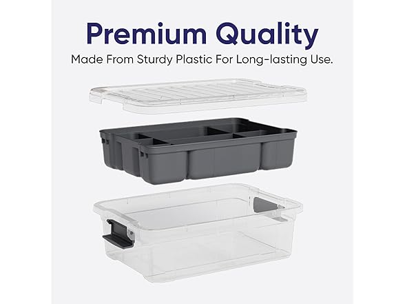 Superio Storage Container Organizing Tray