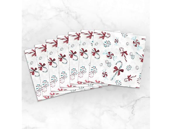 Peppermint, Napkins 80ct