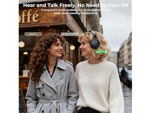 Hybrid Active Noise Cancelling Headphones | 5.4 BT