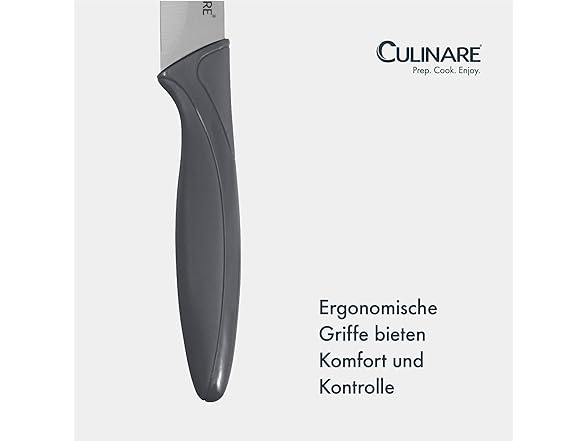 CULINARE 2 Piece Knife Set, Grey