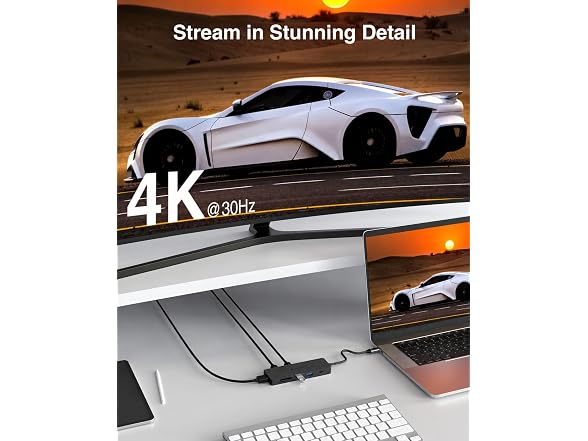 Generic 9-in-1 USB C Docking Station