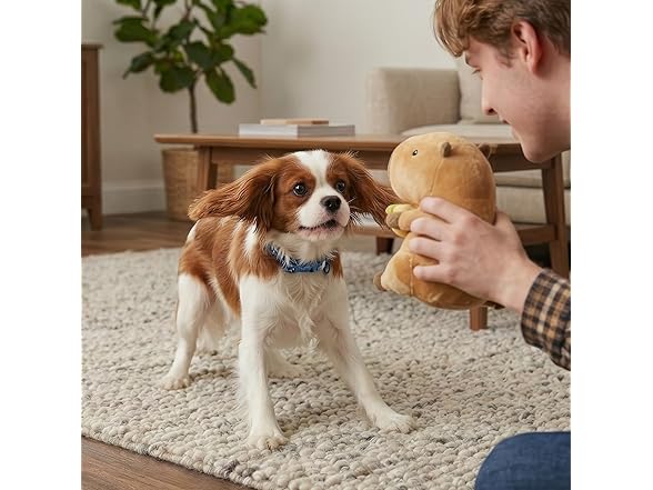 SPOT Capybara with Taco Plush Dog Toy