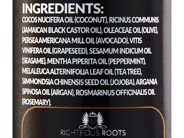 Righteous Roots Hair Oil for Hair Growth