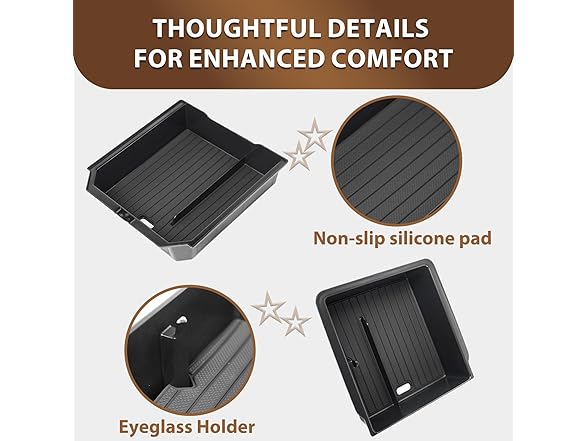Center Console Organizer Tray | Tesla Model Y