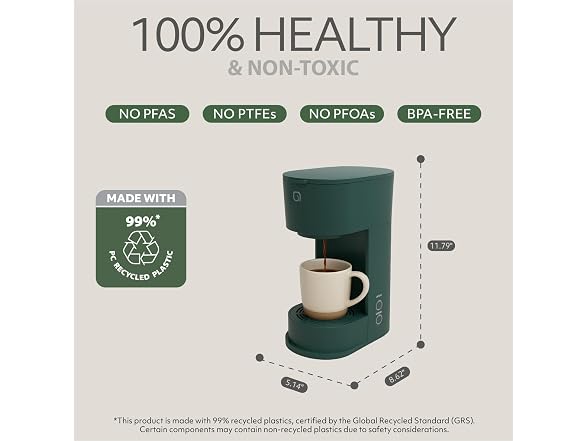 WILLOW K-Cup Coffee Maker, Single Serve Coffee Maker