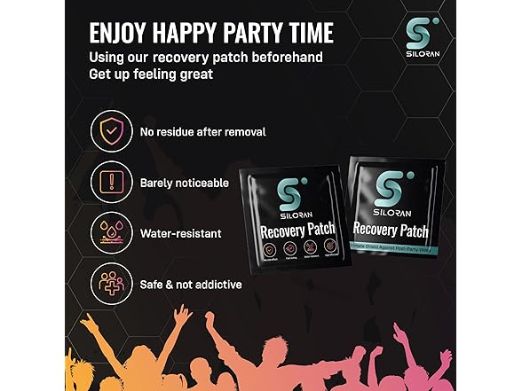 Siloran Recovery Patch - Alcohol Flush