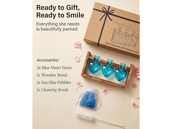 3 Bulb Glass Plant Propagation Station