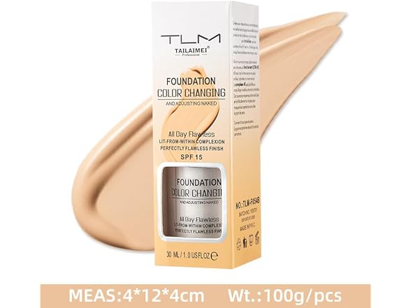 TLM Foundation Color Changing