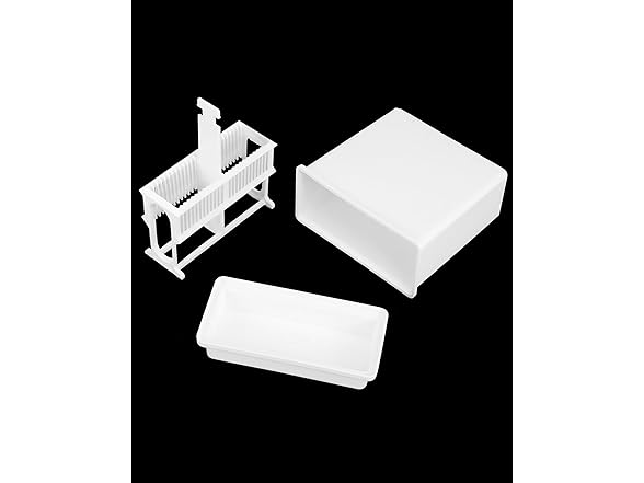 QWORK Microscope Slides Staining Jar