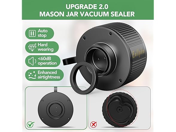 Mason Jar Vacuum Sealer