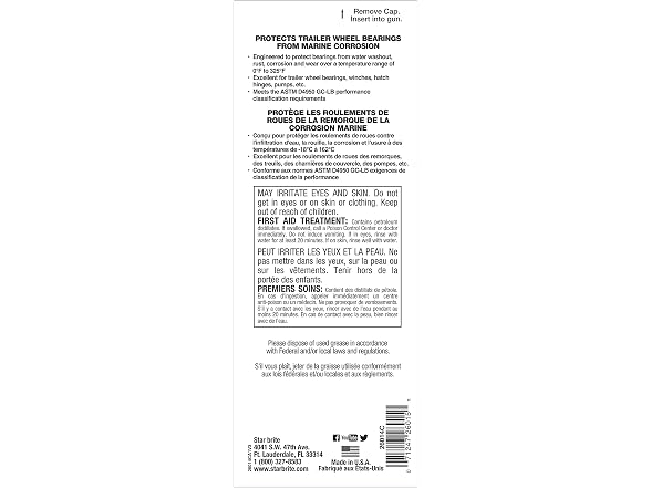 STAR BRITE Star Brite Grease-wheel Bearing 14oz