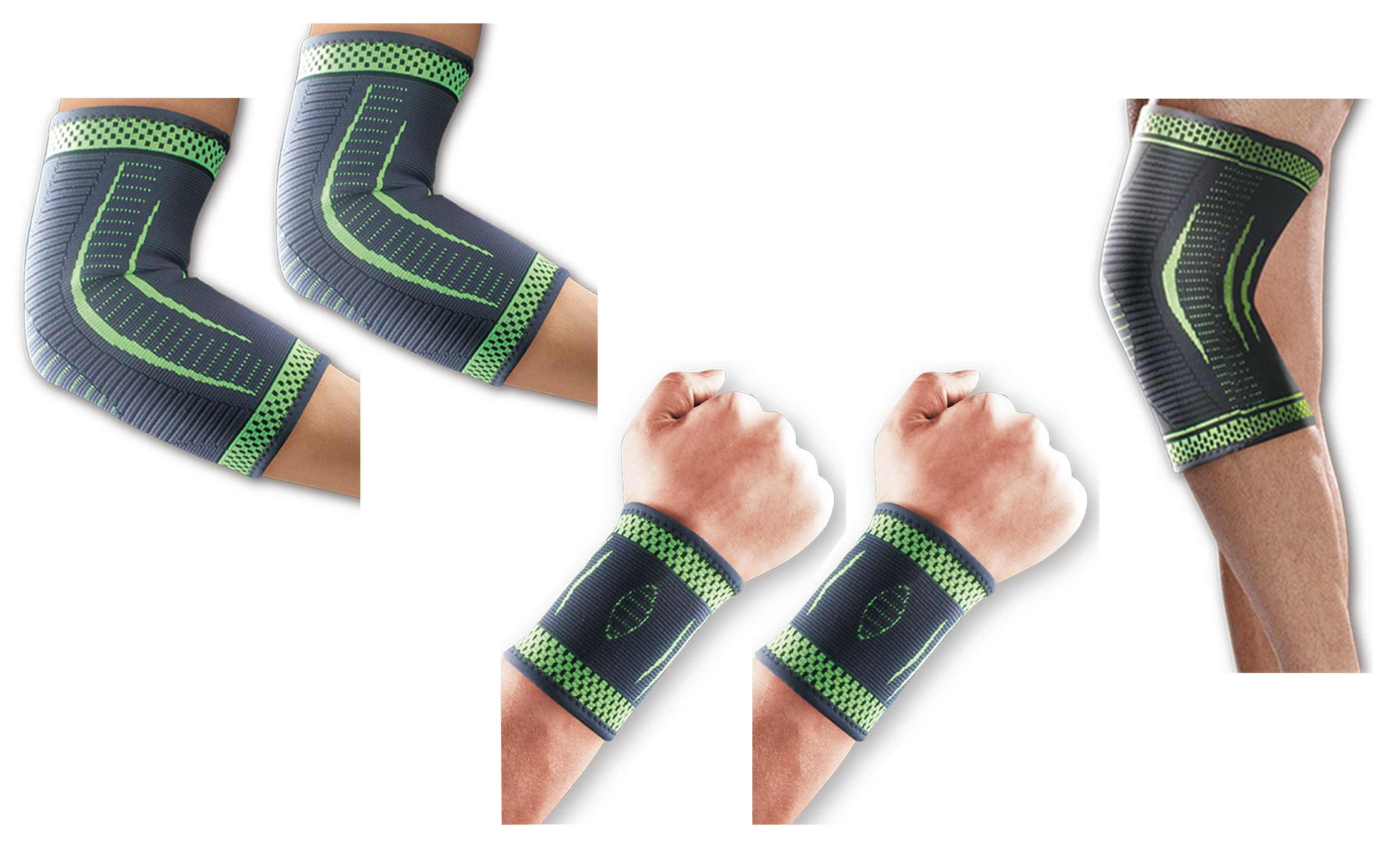 WISH Compression Sleeve Support Brace Multipack - Gallery 40