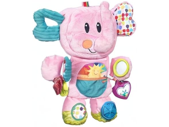 Playskool Fold 'n Go Elephant Stuffed Animal Toy
